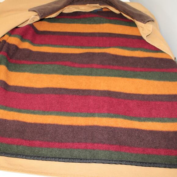 Woolrich Tan Jacket with Brown Collar - Picture 13 of 14